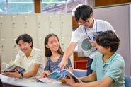 「未来のジブンが好きになれる学校」を目指して職員一同”支援と伴走”をしています。