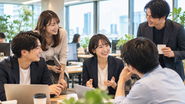さまざまな経験を持つメンバーが、互いに学び、支え合う環境です
