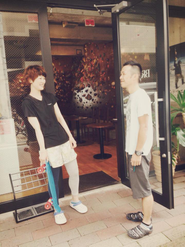 スケボー練習もシゴト！？