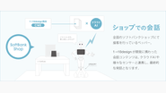 人工知能(外部)と連携した会話を設計・開発。とても好評を得ています。