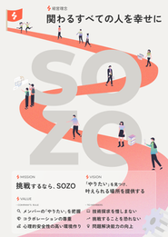 弊社のMVVをビジュアライズしたものです！詳しくはstoryに記載しております！