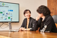 面談中の風景です