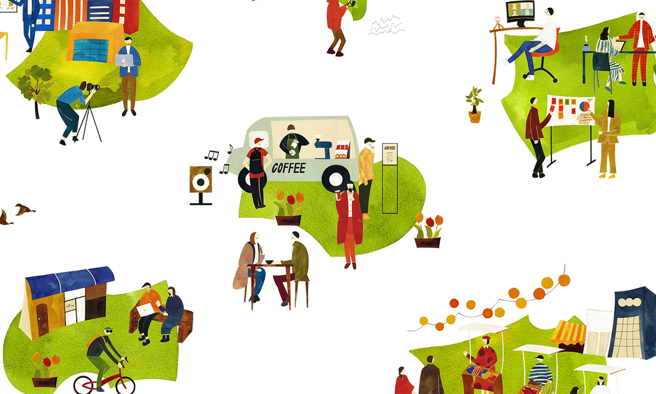 らしさエコノミーと、コーヒースタンドと、まちづくり。