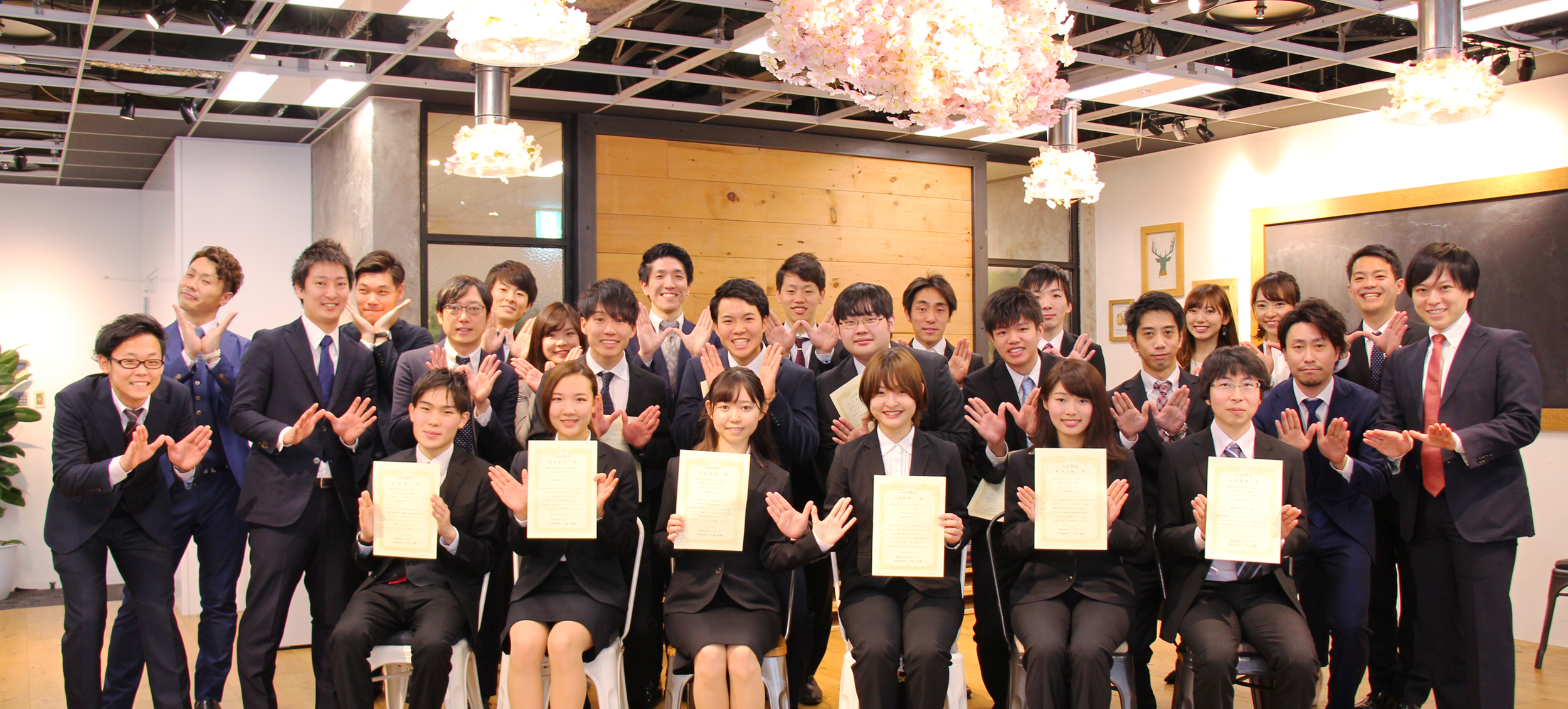 2019年度 株式会社ウィルゲート入社式