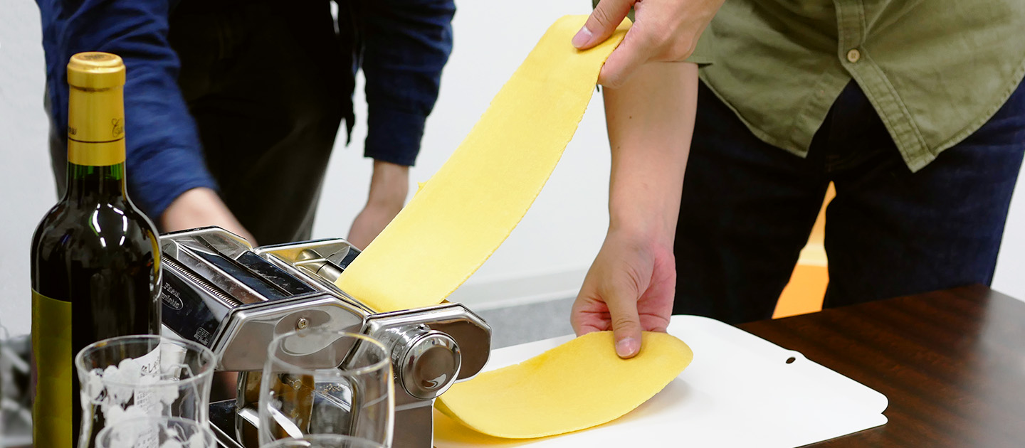 もちもち生パスタができました。名古屋支社懇親会をレポート