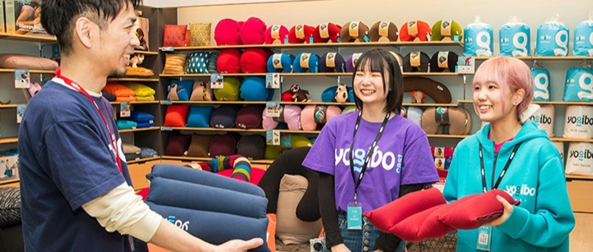 関東エリア│Yogiboの最前線を支えるストアマネージャー/店長