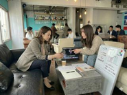 インターン生で会議