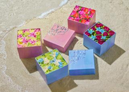 オリジナルフラワーボックス。独特な色合わせが楽しめます。