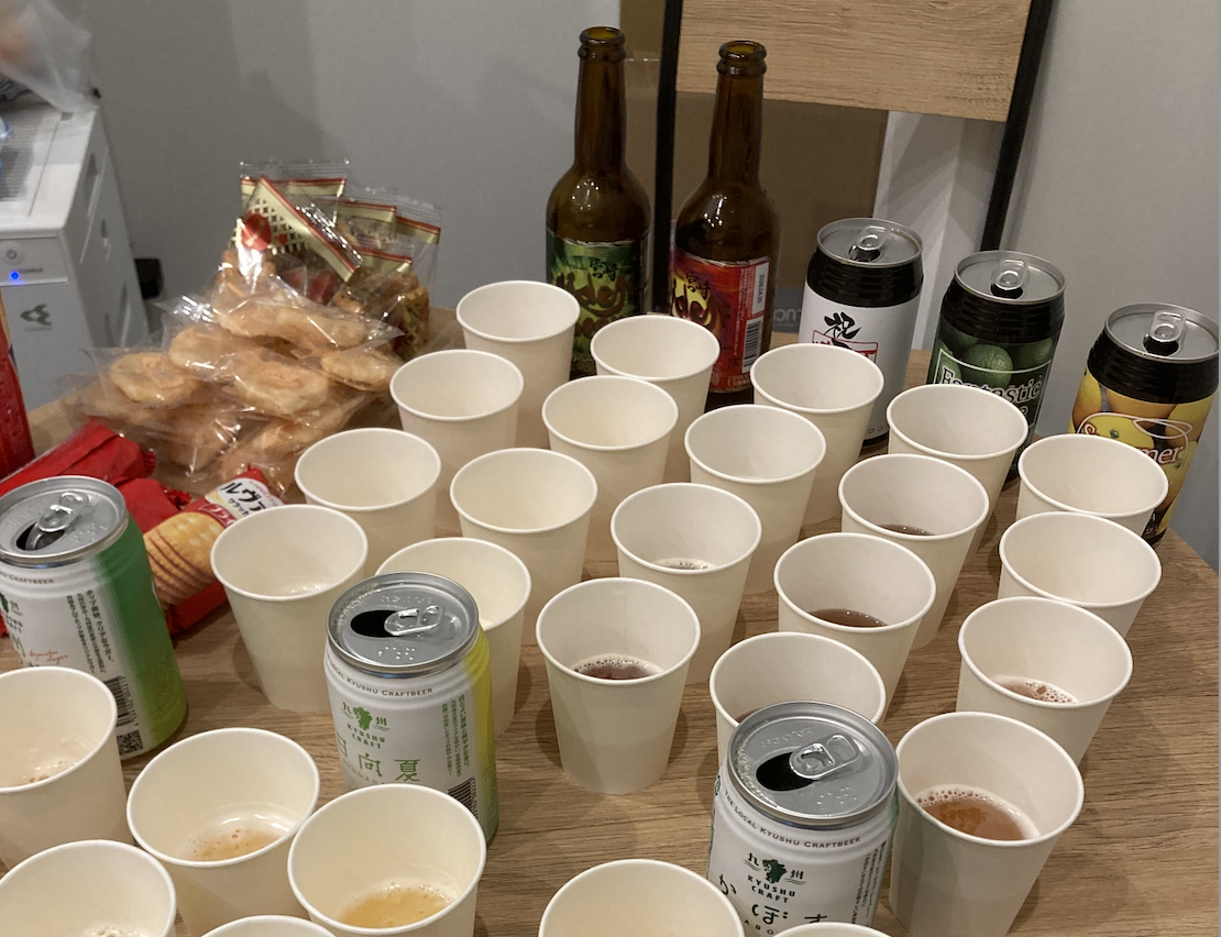 【イベントレポート】宮崎のクラフトビールを飲み比べる会を開催しました！＠カラビナ宮崎オフィス