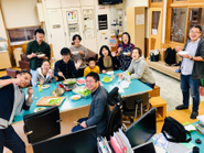 多様なメンバーとランチ会