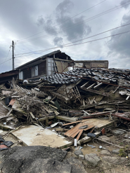 社員研修で訪れた能登半島地震の被災地の様子