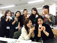 採用部メンバーの皆さんです。