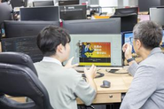 制作打ち合わせの様子です