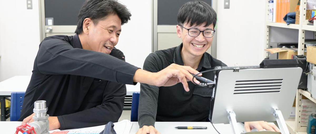 経験ゼロからでも、じっくり成長できる！海外でも活躍できる配管制作作業員へ。