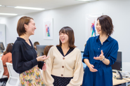 ファッション系なので女性が活躍しやすい業界です