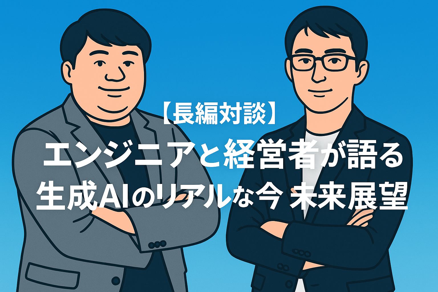 【長編対談】エンジニアと経営者が語る、生成AIのリアルな今と未来展望