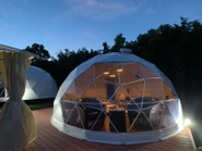 グランピングでしか味わえない非日常を提供。