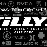 Free Check The Balance  On  Your Tilly's Gift Card