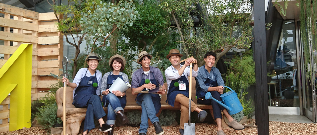 植物を使った空間装飾の新規開拓/提案営業。世界中を花と緑で飾る仕事です