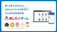 人事評価クラウド「あしたのクラウド™HR」は、評価業務のワークフロー改善・評価や報酬の情報管理だけでなく人材育成にも活用できるツール！機能性、デザイン性も高く表彰もされています！