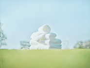 使い手の役に立ち、暮らしを助け、心を解きほぐすタオルづくりを追求しています。