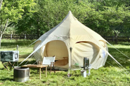 テントの輸入　LOTUS BELLE TENT