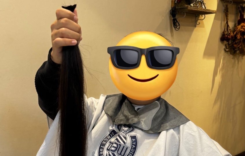 【社員インタビュー】50cm伸ばした僕の髪が誰かの笑顔に