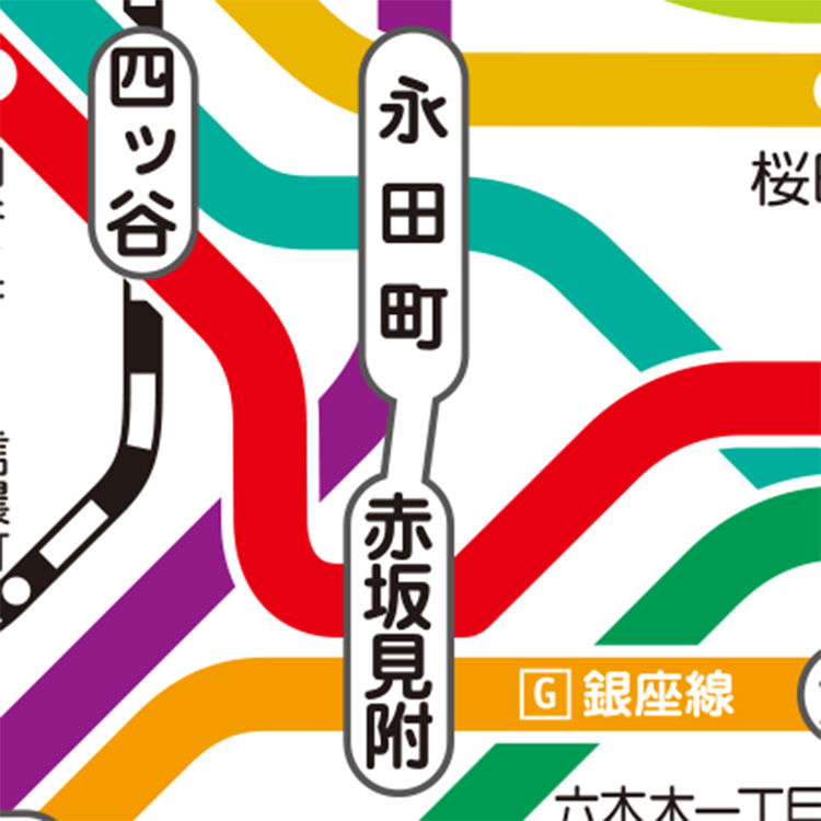 地下鉄路線図のフォントサイズのルールは何？知られざる路線図の世界 | A.C.O. ブログ