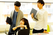 社員全員が経営に携わるフラットな組織づくりをしています。