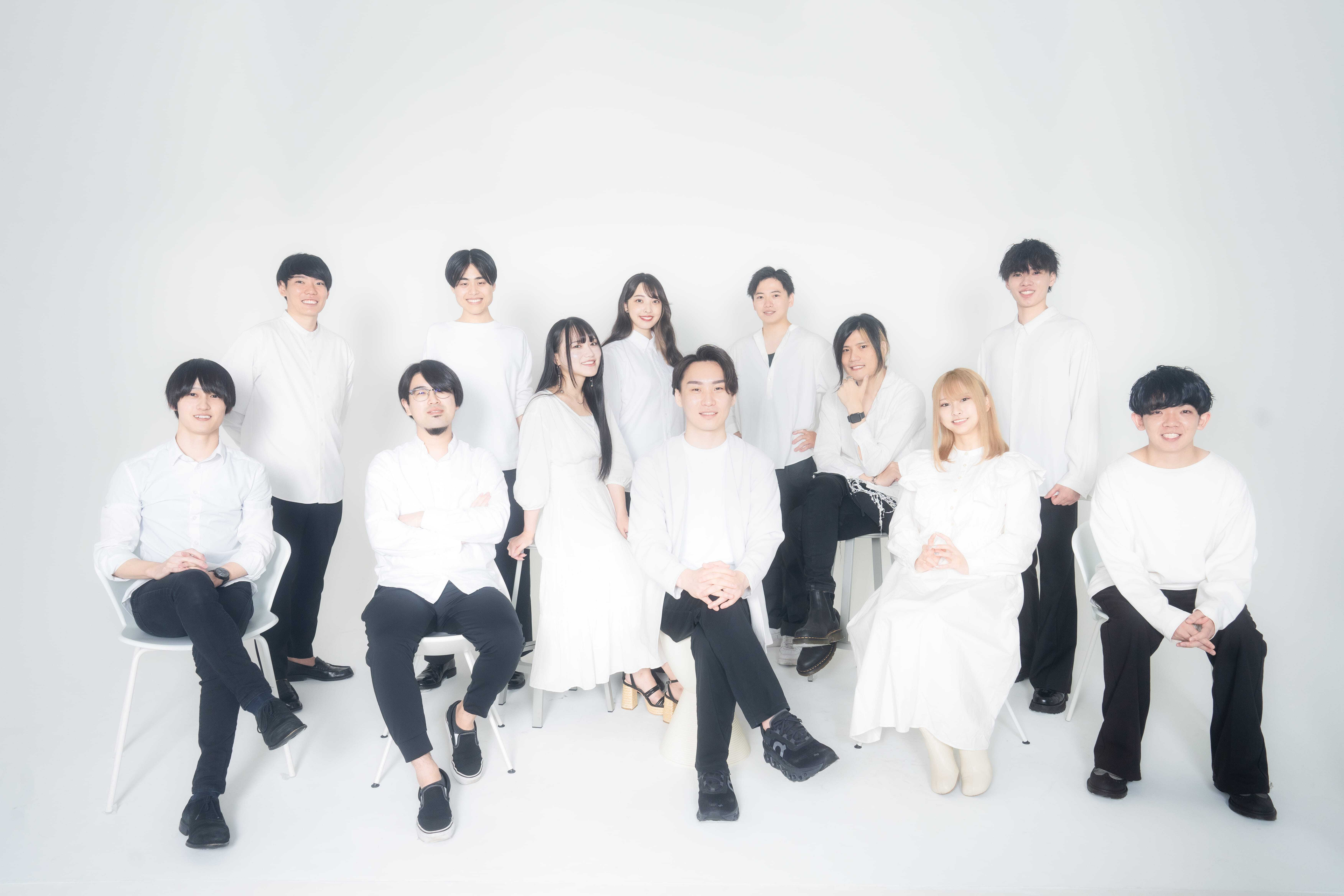 集合写真の撮影会の様子