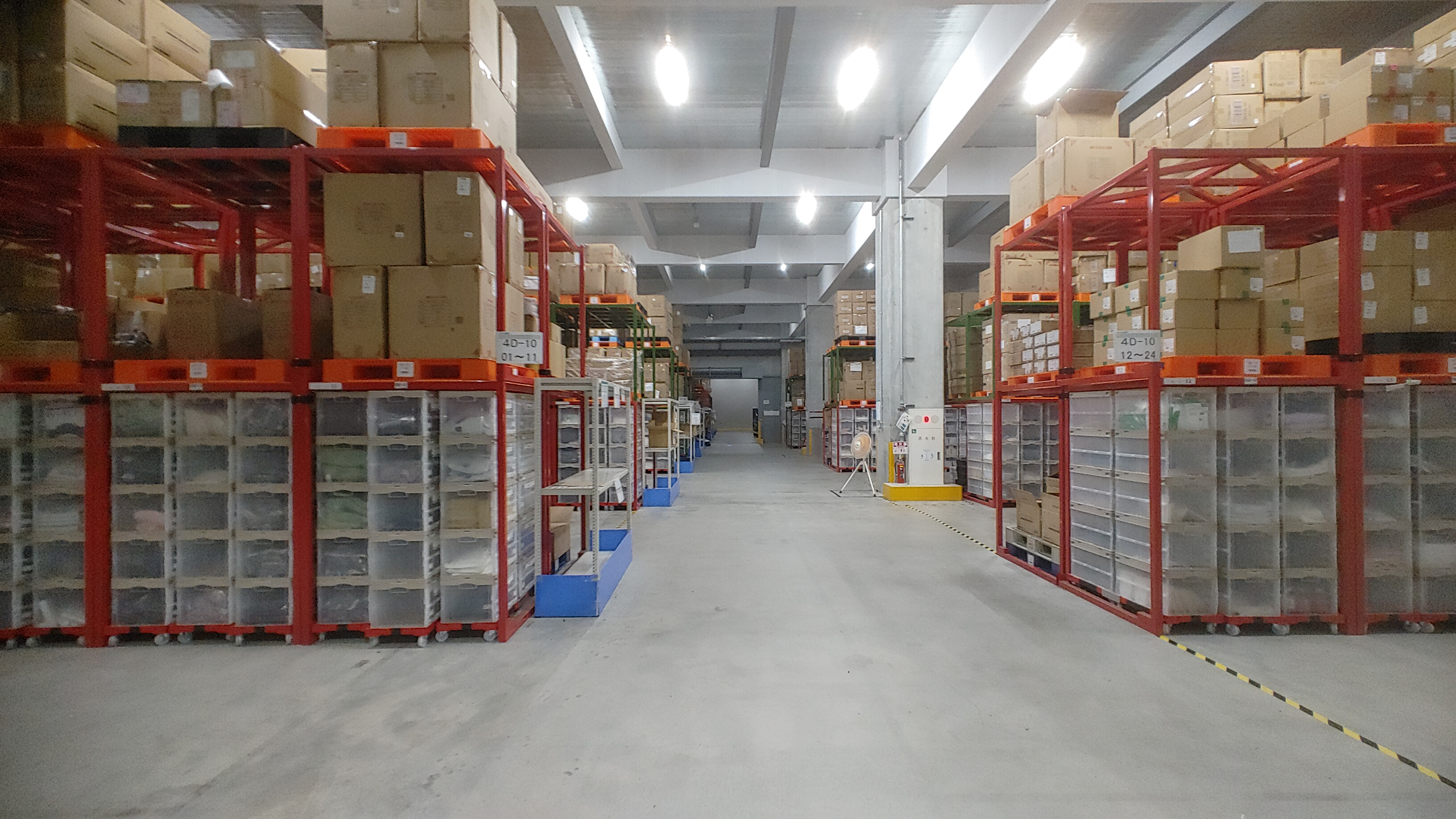 ピカピカな倉庫にこだわる理由