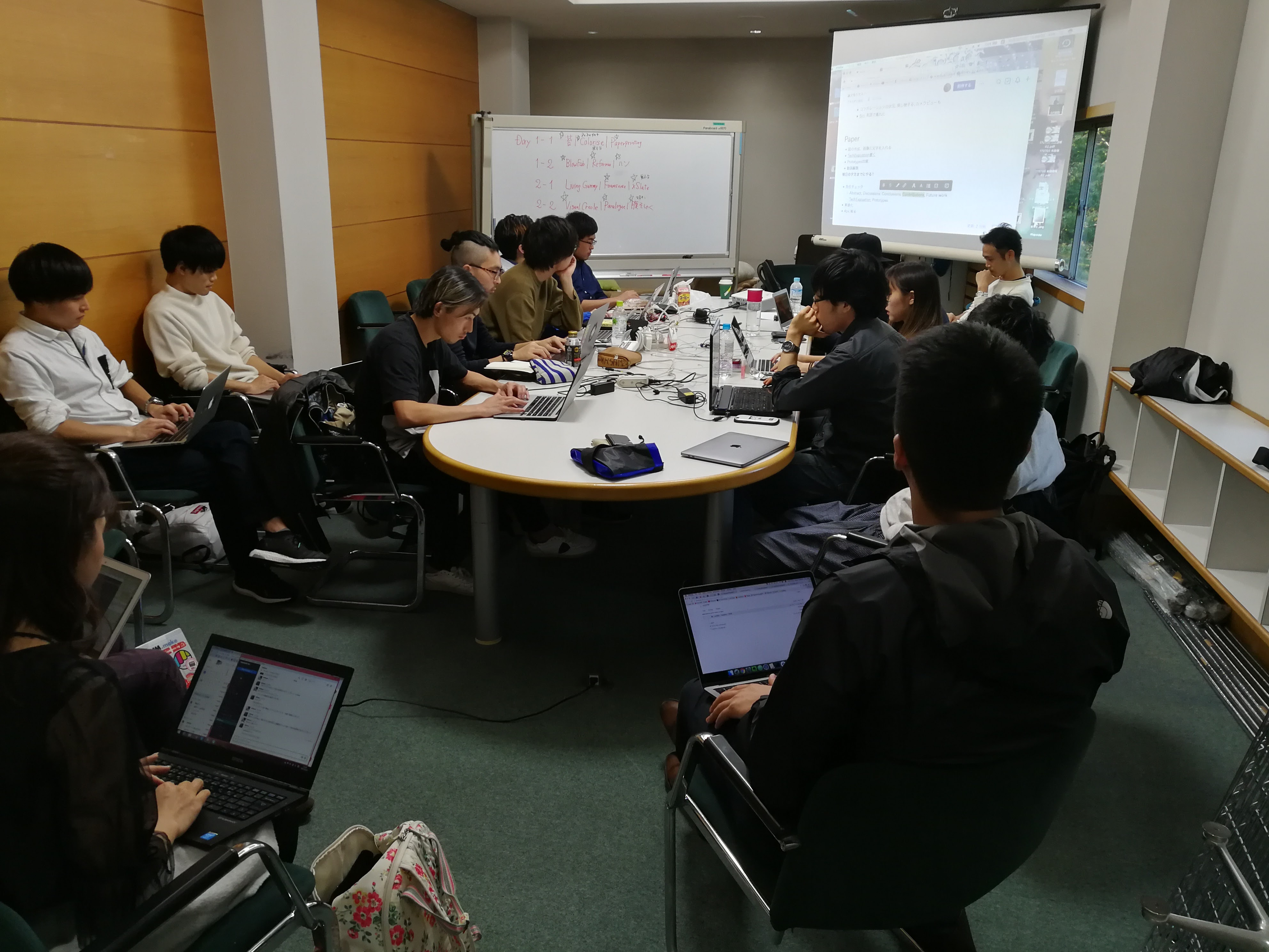 慶応大学SFC 筧研究室にチームラボ有志で訪問しました