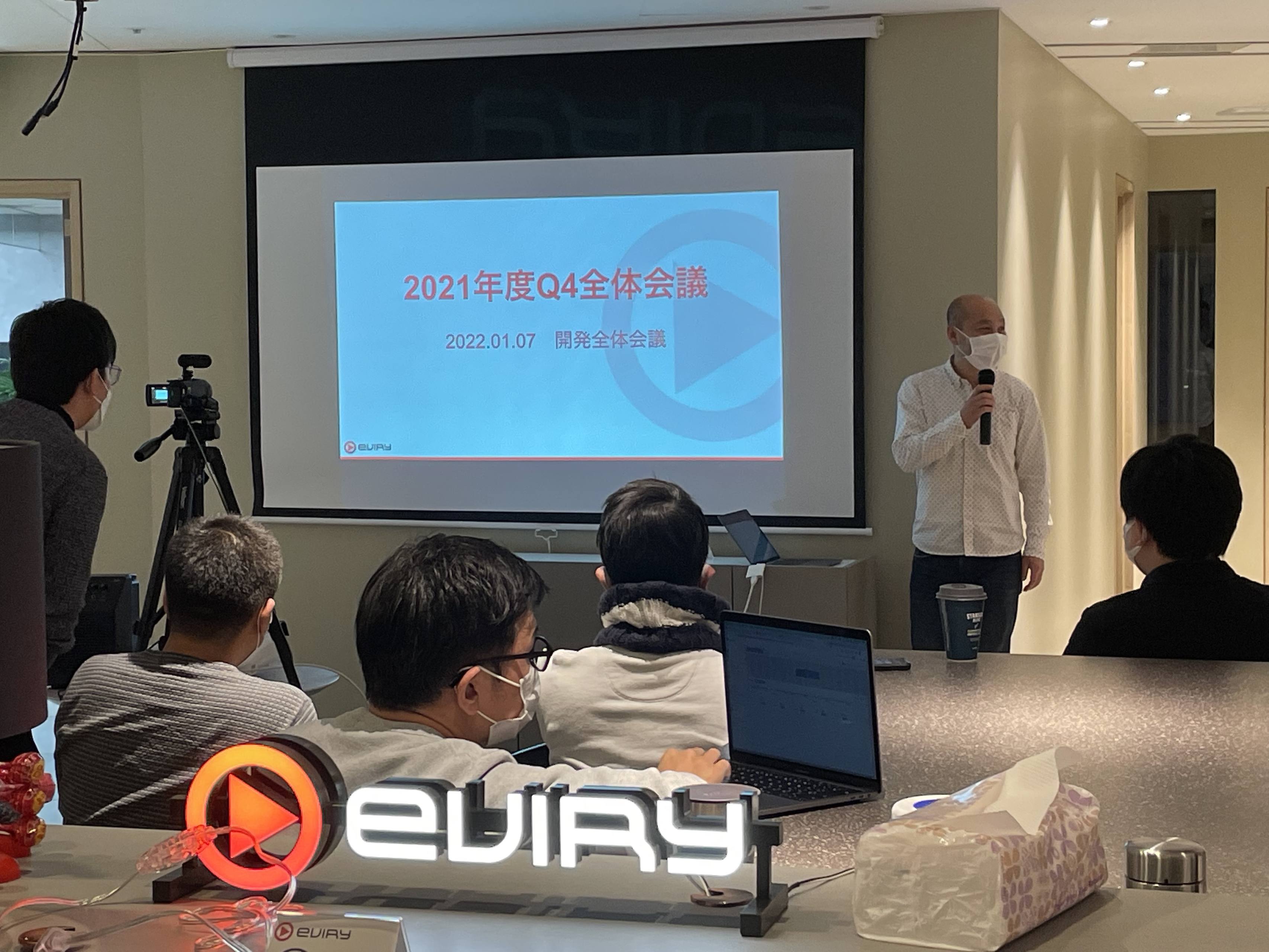 エビリー開発チーム、４Qのキックオフをしました！