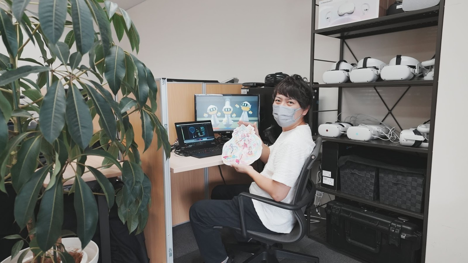 「平日はお客さんを笑顔にするエンタメコンテンツ作り、土日は好きなアニメや漫画にどっぷり」ダイナモアミューズメント VR開発室 黒坪秀一さん