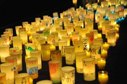 避難指示解除時のイベントの様子