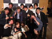 mixi GROUPでは、年に二回総会を開催しています。総会では、グループ全体でそれまでの期を振り返り、表彰式や華やかなパーティーが行われます。昨年は六本木のグランド ハイアットで行われました。