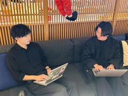 インターン生同士切磋琢磨して一緒に成長できます