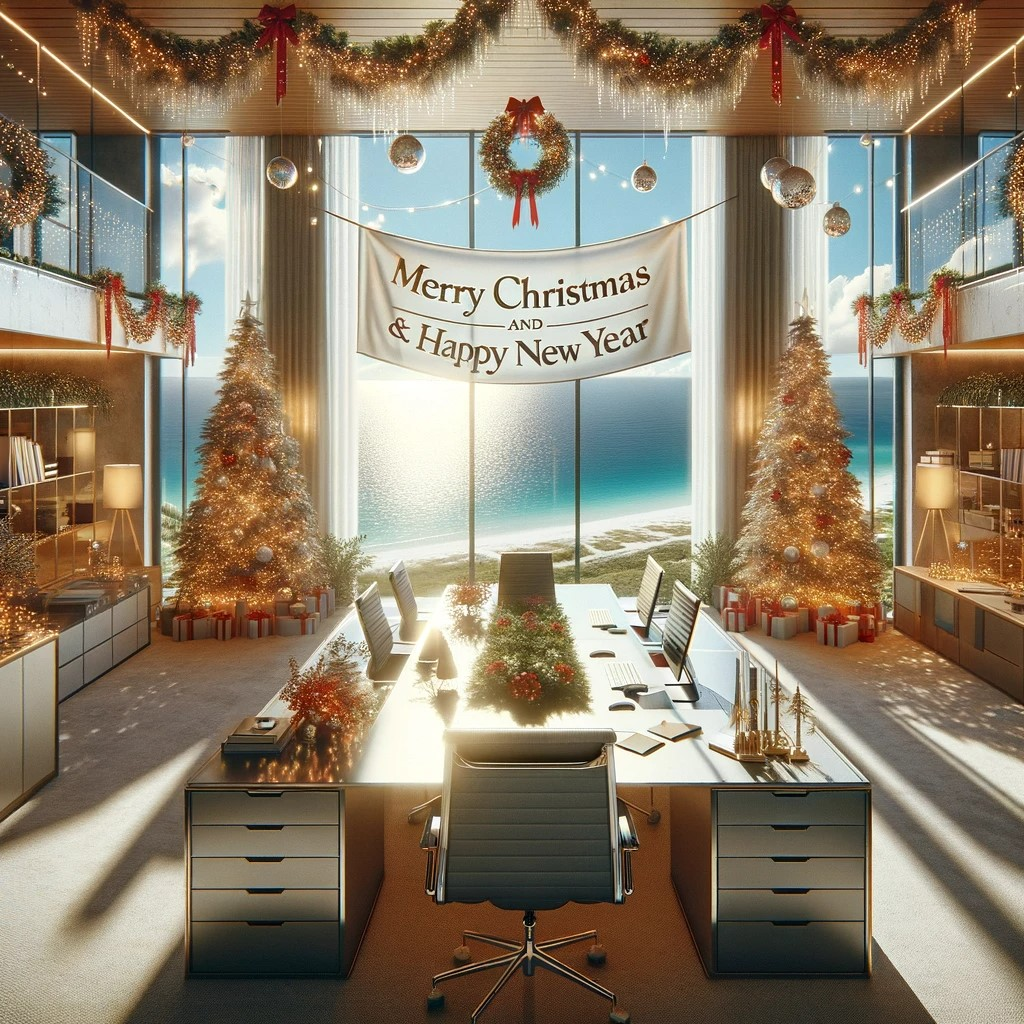 弊社代表取締役社長の産育休に関するお知らせ及び年末のご挨拶