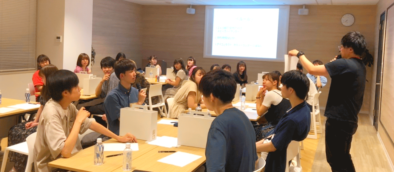 人気学生企画集団AGESTOCKの新入生たちに「伝える楽しさ・難しさ」を考える勉強会を開催しました！