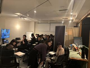 様々なメンバーが活躍しています(全体MTG前の様子）