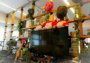 会社には大型TVと最新ゲームが揃っているので、ゲーム大会をすることもあります
