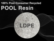POOLを活用し、国産100%でトレーサビリティが担保されたPCR材(Post-Consumer Recycled)のPOOL Resin。