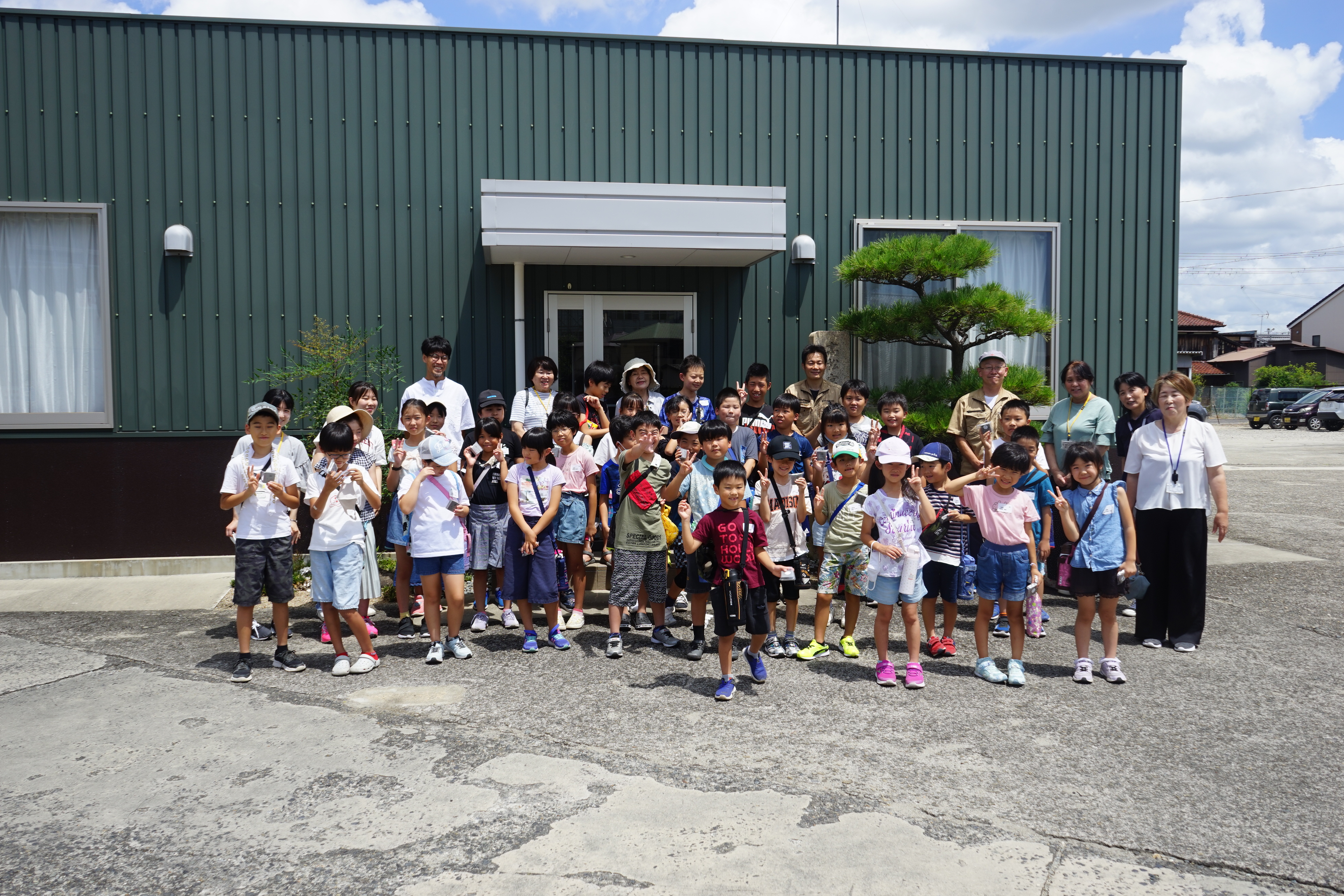 地元太子町の小学生のhibiファクトリーツアー