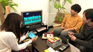 休み時間は社長も交えてみんなでゲームすることもあります笑