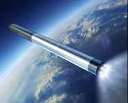 現在開発中の超小型衛星打ち上げロケット「ZERO」。