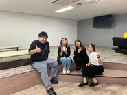 楽しむときは、みんなで楽しむのが、弊社のモットー