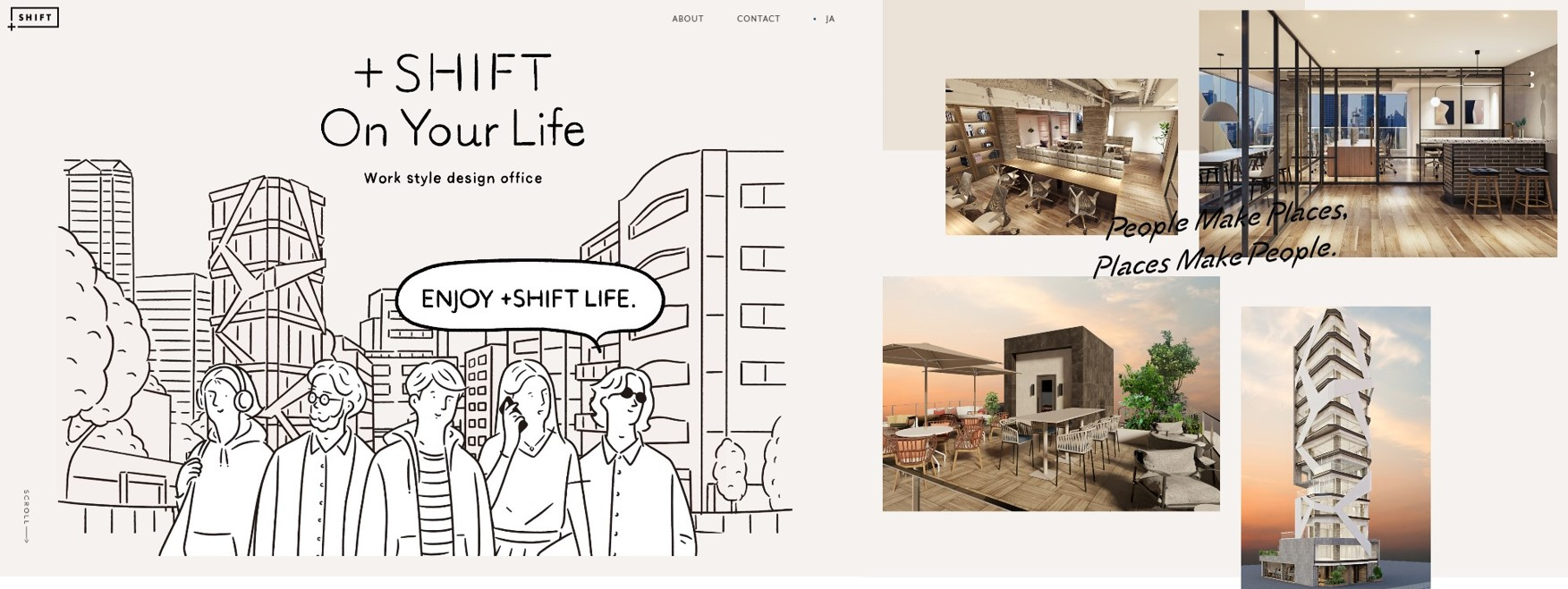 New Brand 『＋SHIFT』ついに12/25 HPオープン！