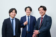 Emooove経営陣（藤澤・峰・小手川）