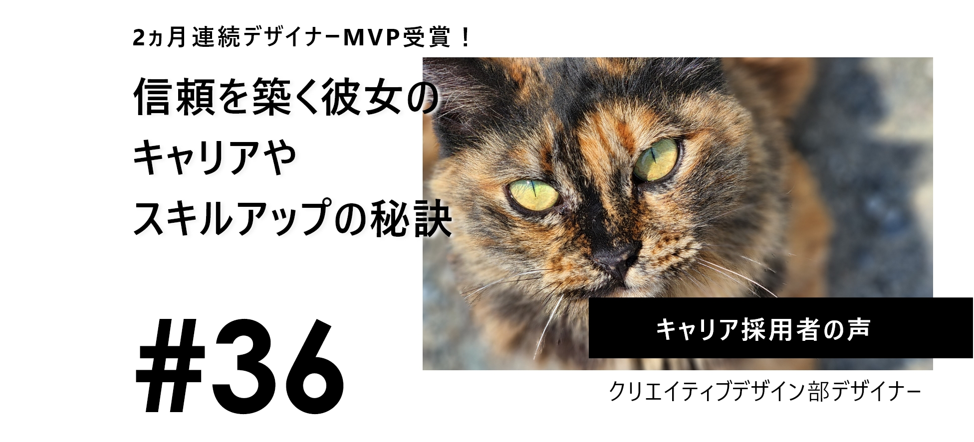 《Maclogi Interview #36》2ヵ月連続デザイナーMVP受賞！社内外から信頼を築く彼女のキャリアやスキルアップの秘訣とは