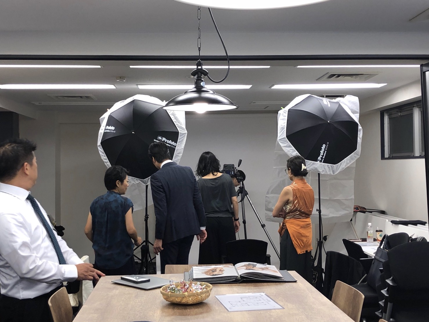 社員プロフィール写真撮影会